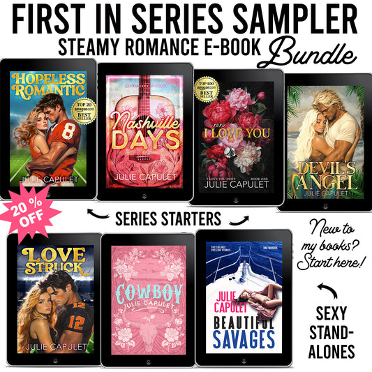 First In Series Sampler Steamy Romance E-Book Bundle