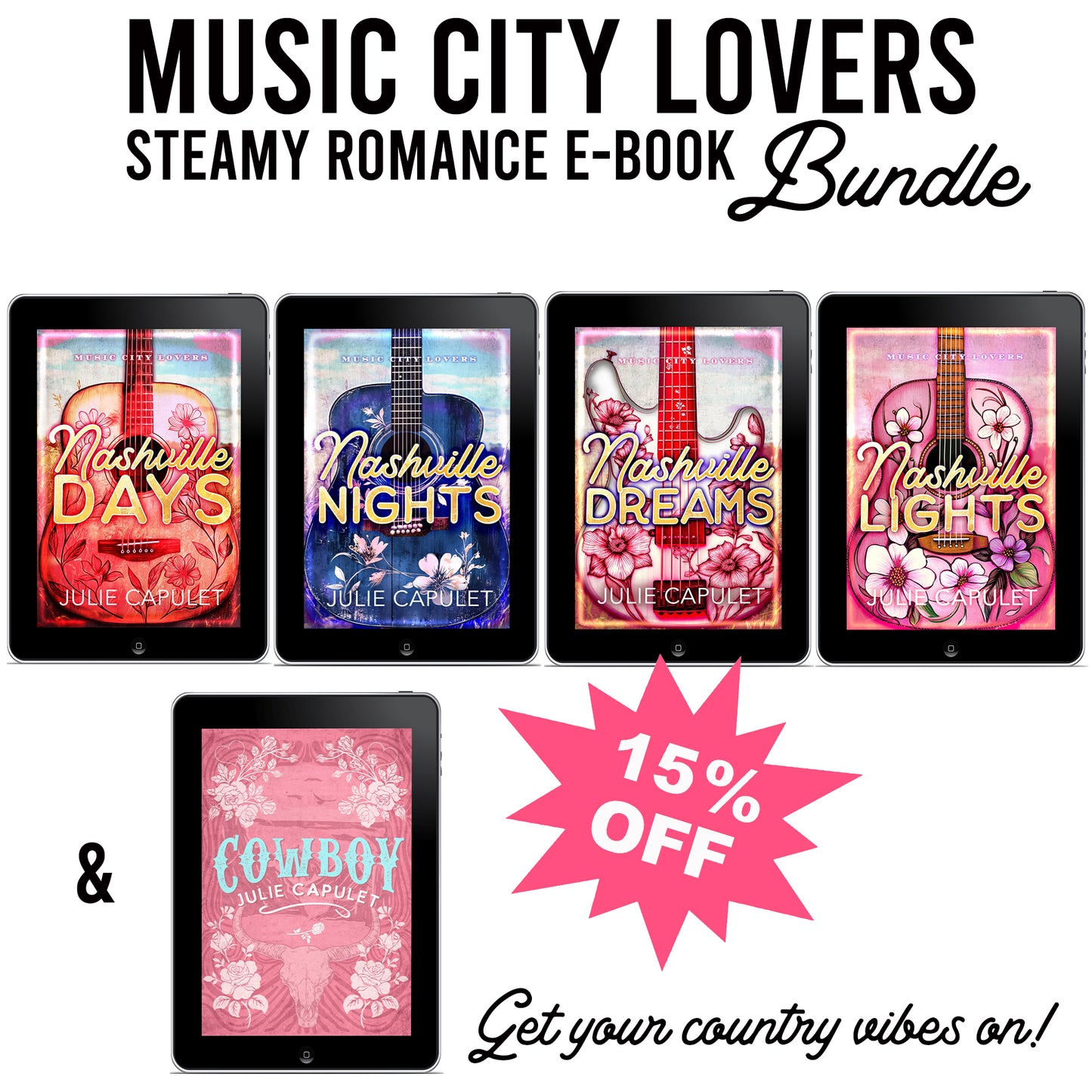 Music City Lovers Series E-Book Bundle