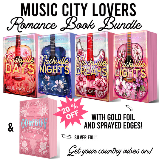 Music City Lovers Special Edition Paperback Romance Book Bundle